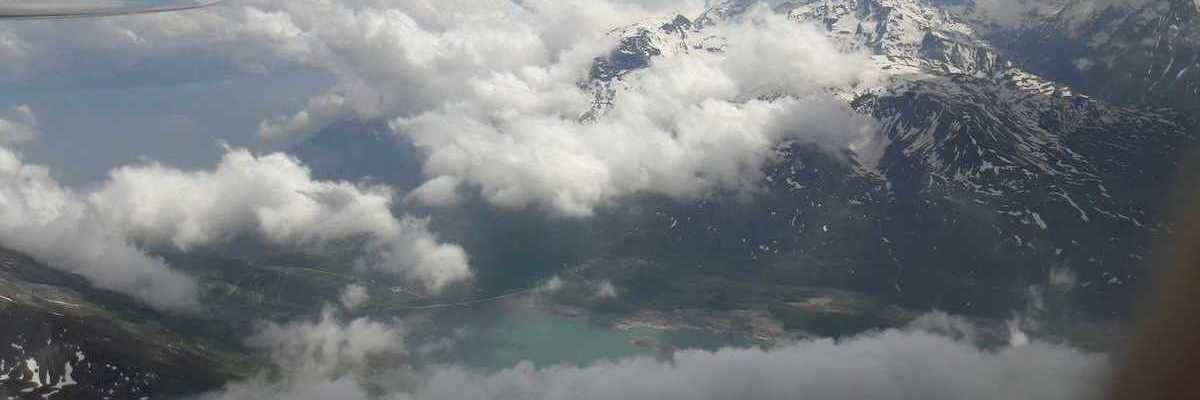 Flugwegposition um 13:50:17: Aufgenommen in der Nähe von Savoyen, Frankreich in 3618 Meter
